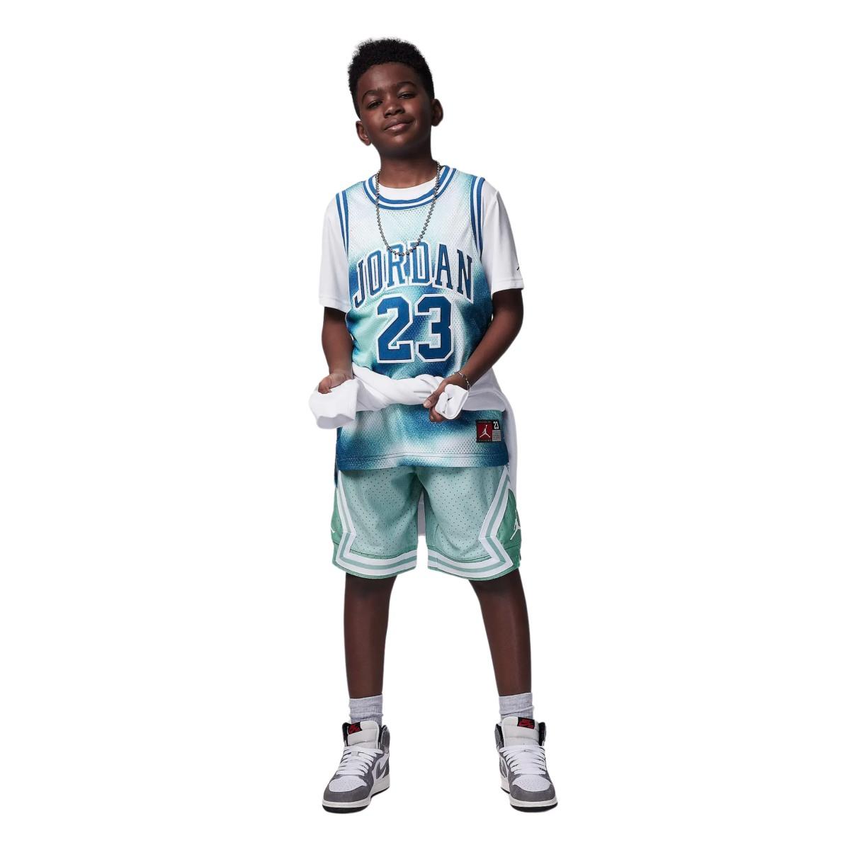Nike Jordan 2 Aaop Jersey Canotta Bambino