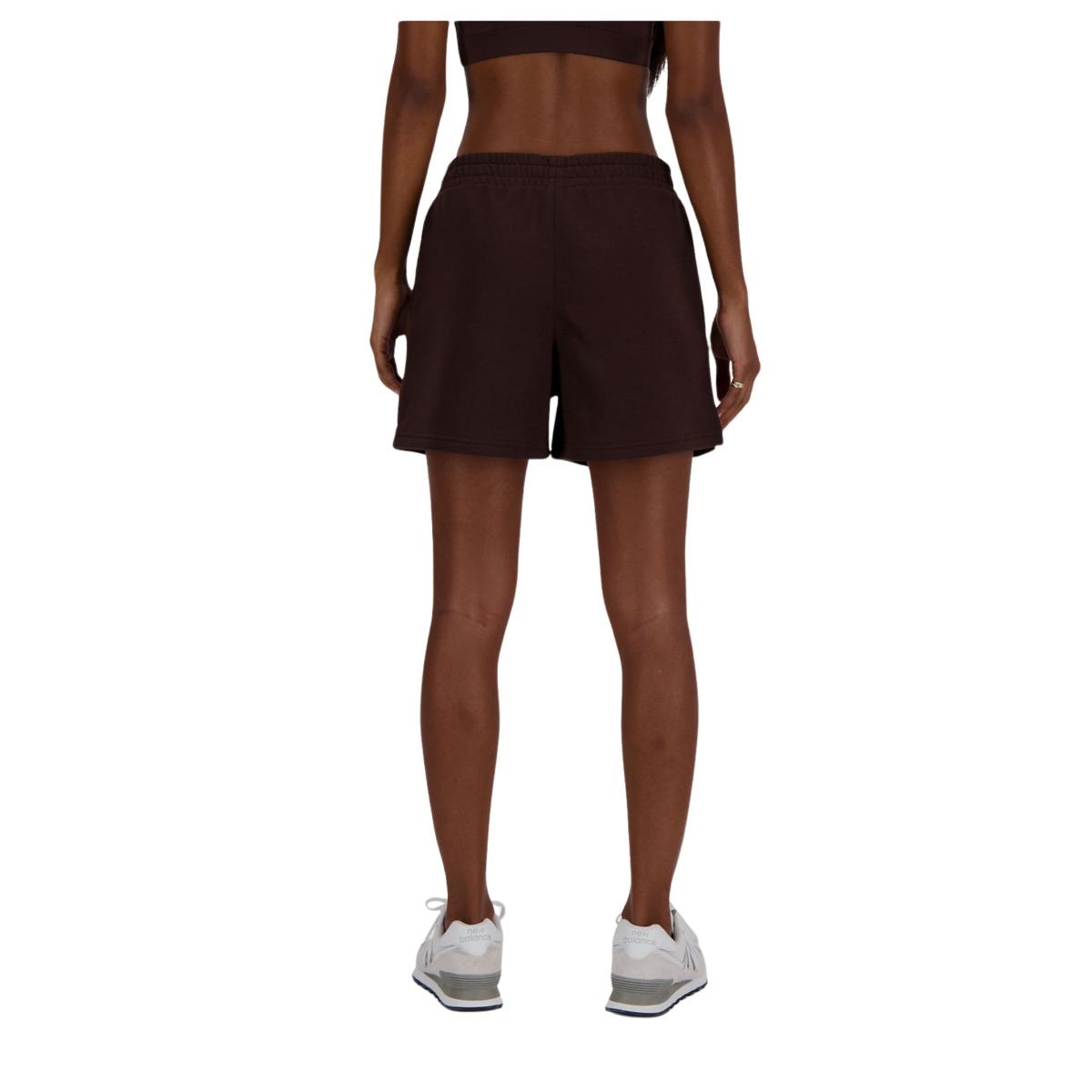 New Balance Linear Heritage French Terry Pantaloncini Donna