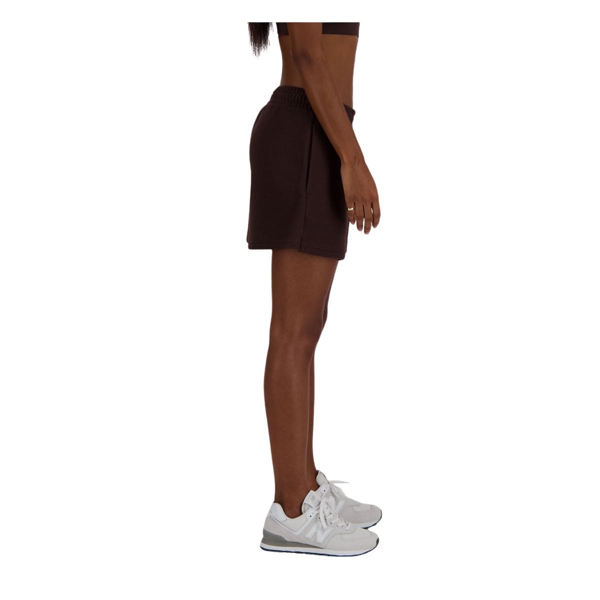 New Balance Linear Heritage French Terry Pantaloncini Donna