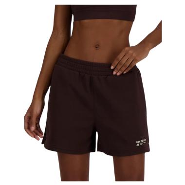 New Balance Linear Heritage French Terry Pantaloncini Donna