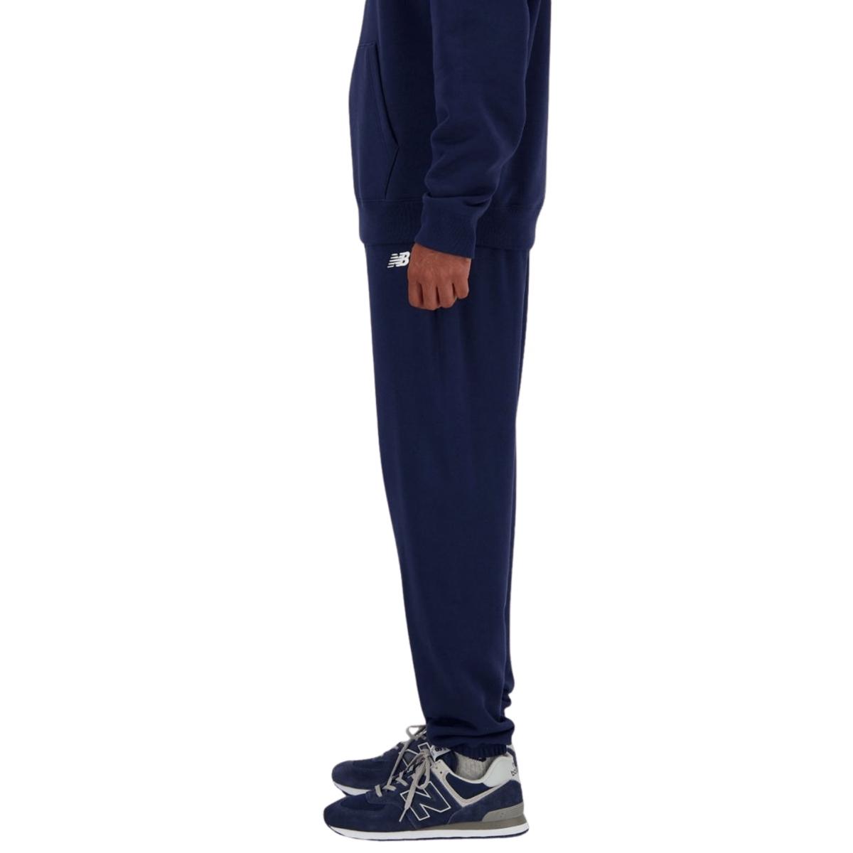 New Balance logo french terry jogger Pantaloni Uomo