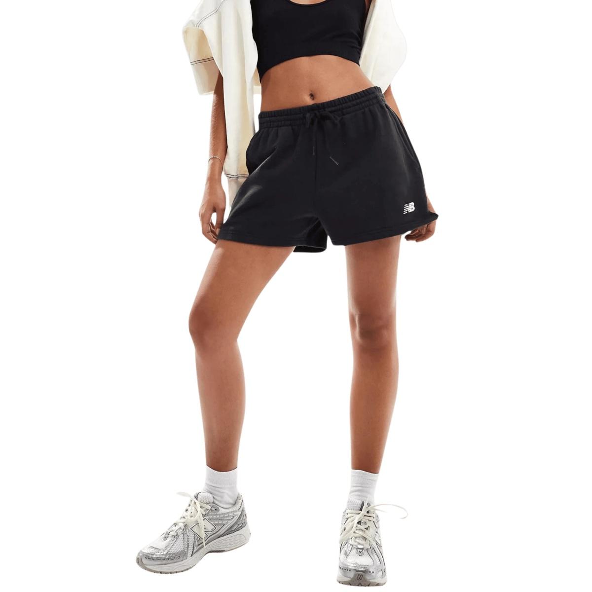 New Balance French Terry Pantaloncini Donna