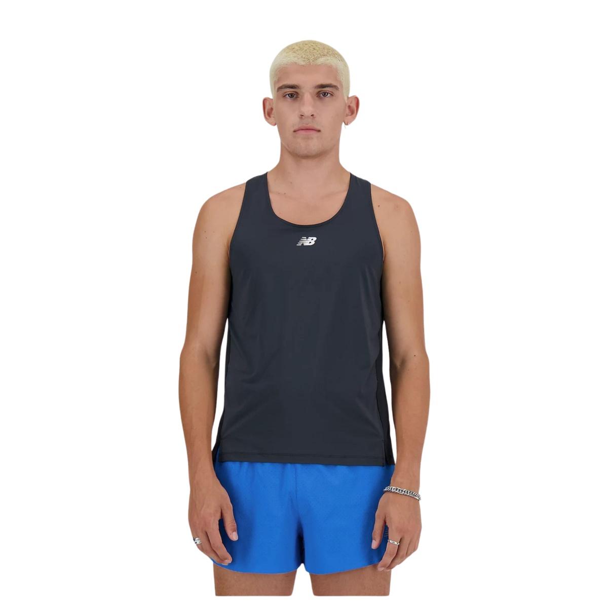 New Balance Athletics Racing Singlet Canotta Running Uomo