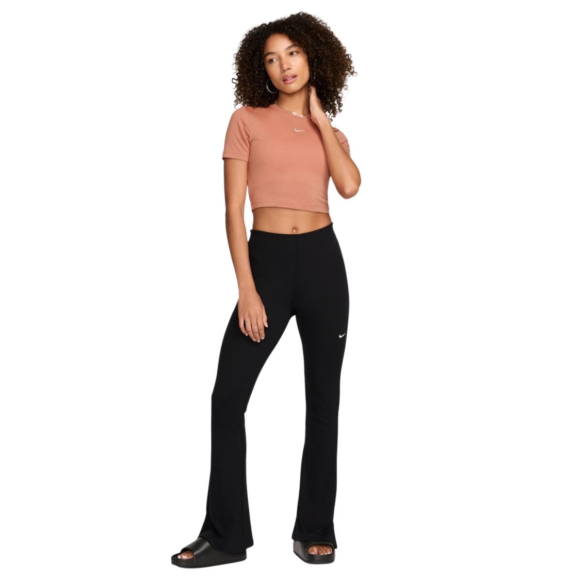 Nike W Nsw Essential Slm Crop T Shirt Donna