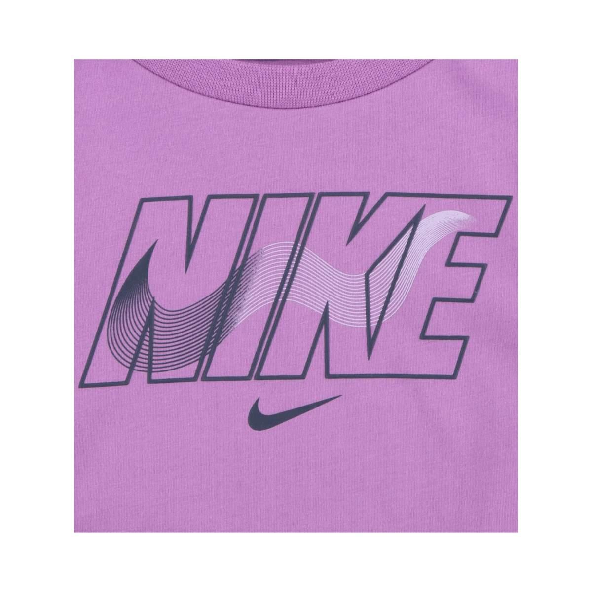 Nike Swoosh Motion Little Kids' 2-Piece Bike Shorts Completo Bambino