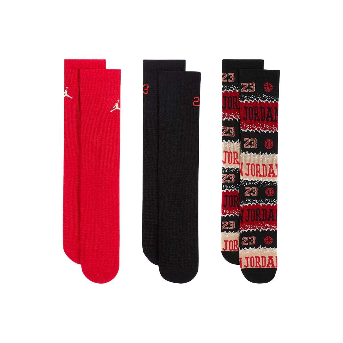 Calze bambino nike jordan mj holiday crew 3 paia