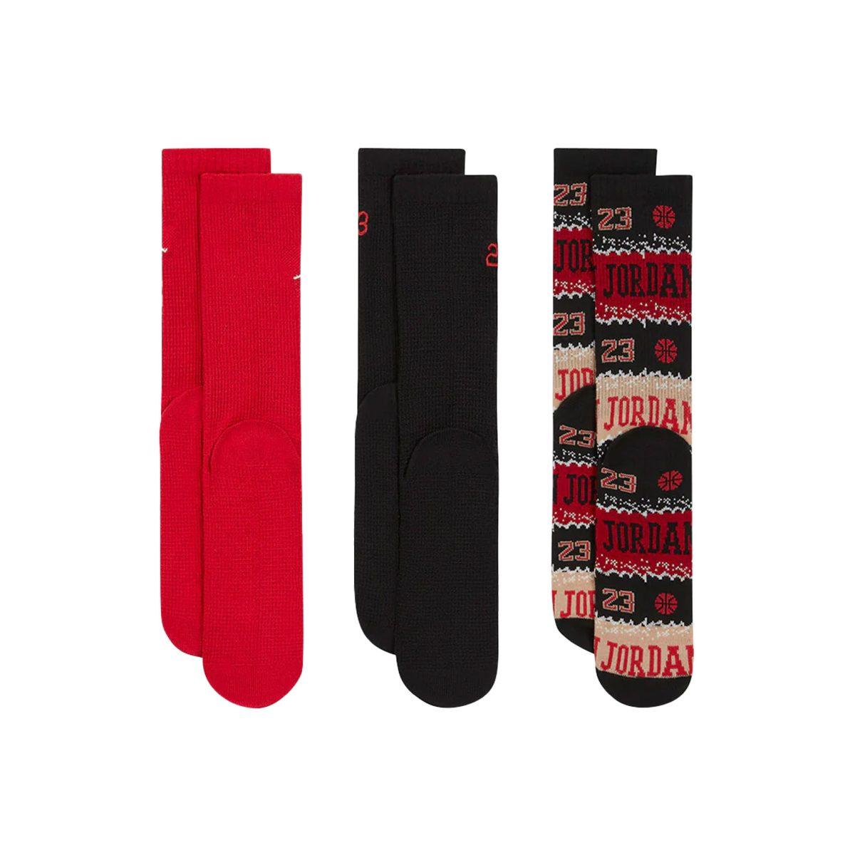 Calze bambino nike jordan mj holiday crew 3 paia