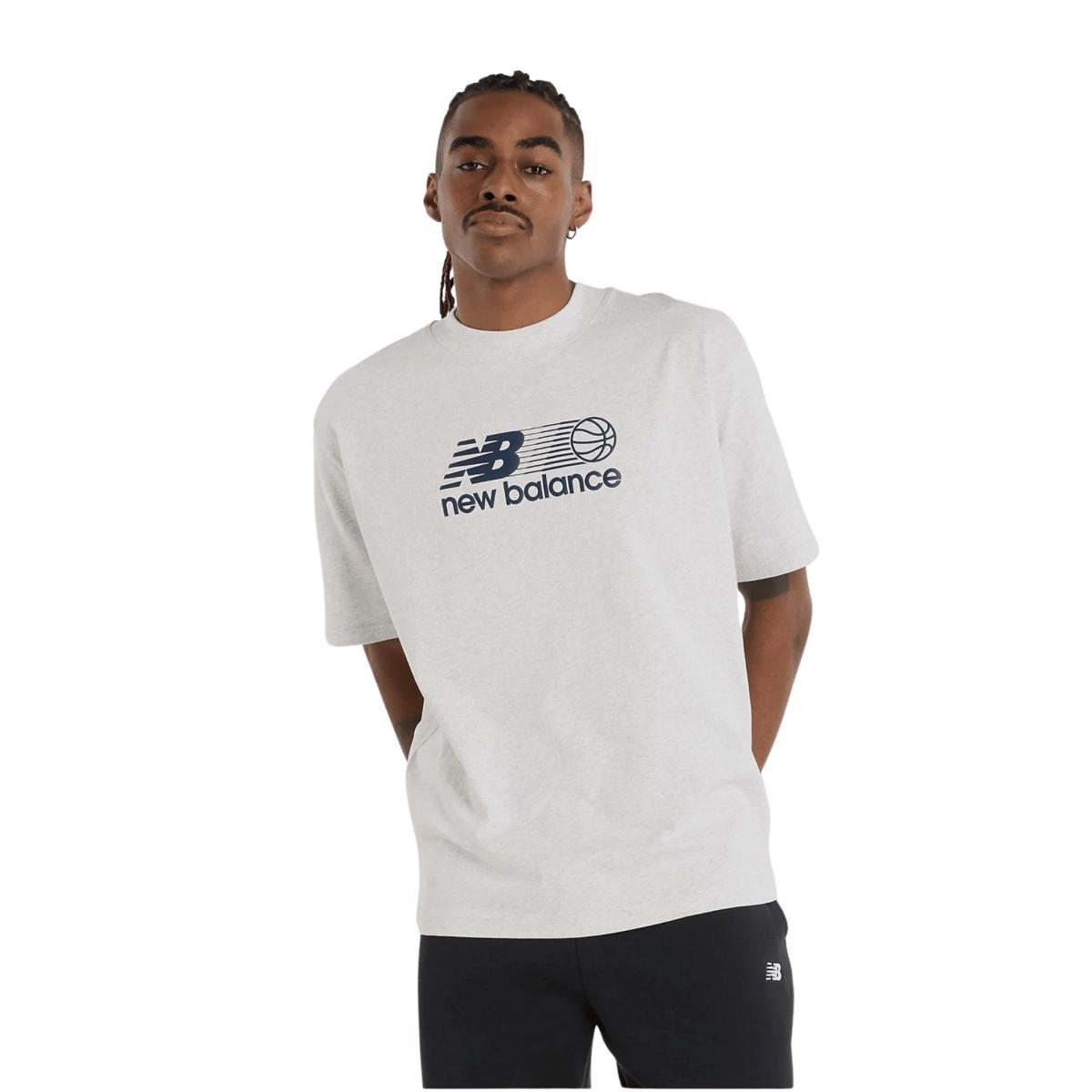 New Balance Relaxed Logo T-Shirt Uomo