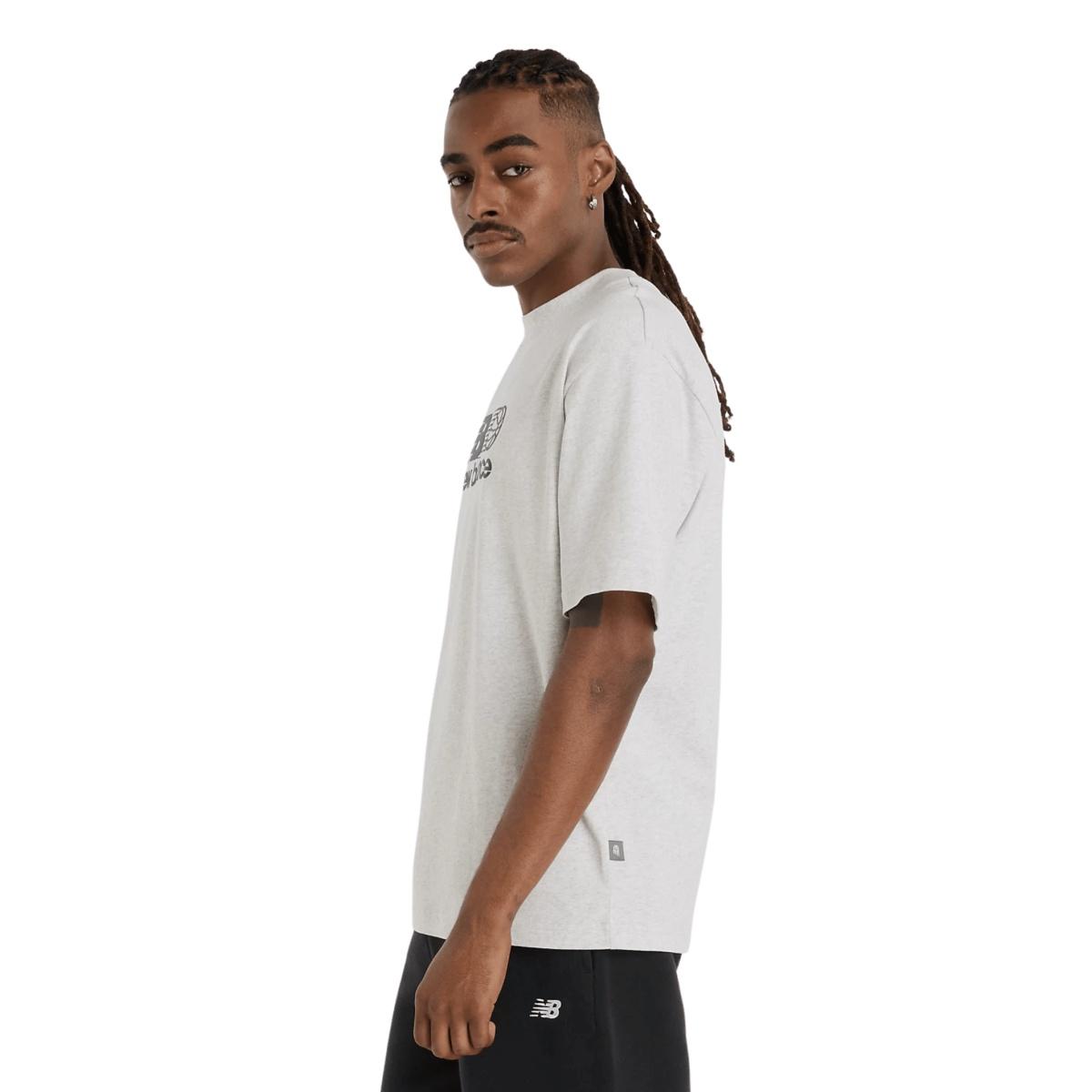 New Balance Relaxed Logo T-Shirt Uomo