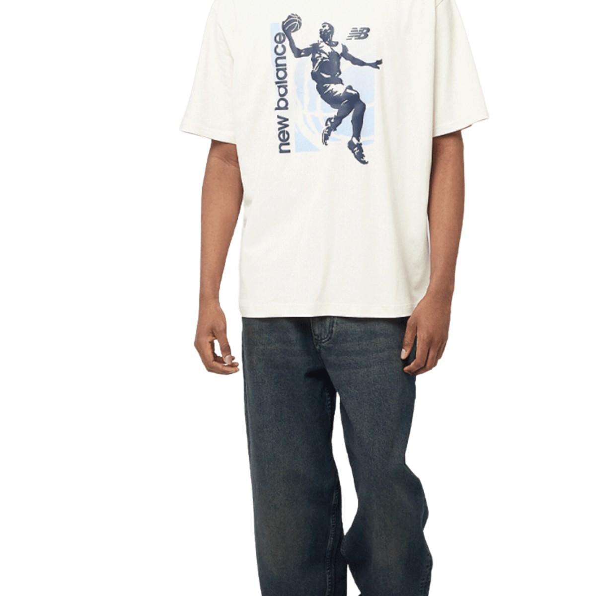 New Balance Relaxed Logo T-Shirt Uomo