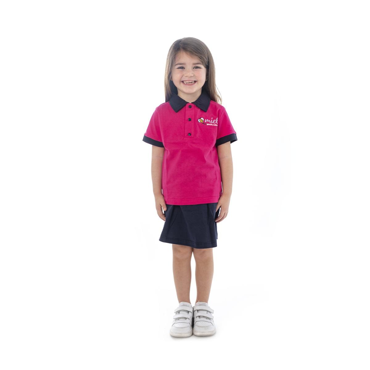 Polo mezze maniche miele infanzia