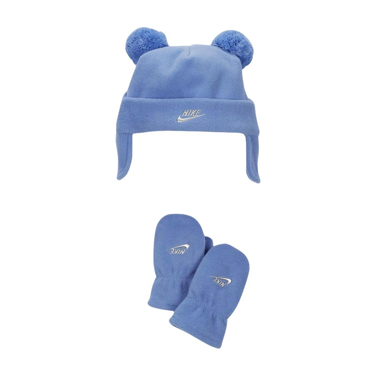 Berretto e guanti bambino nike two-pom peak baby
