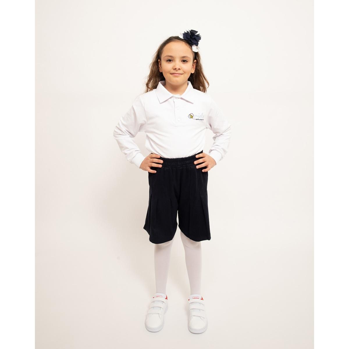 Polo cotone pesante primaria miele