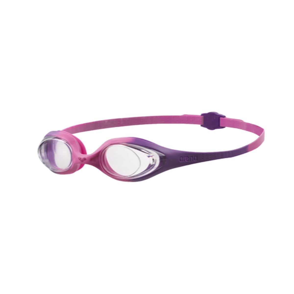 Occhialini da Nuoto Arena Spider Bambino - Colore Violet/Clear/Pink
