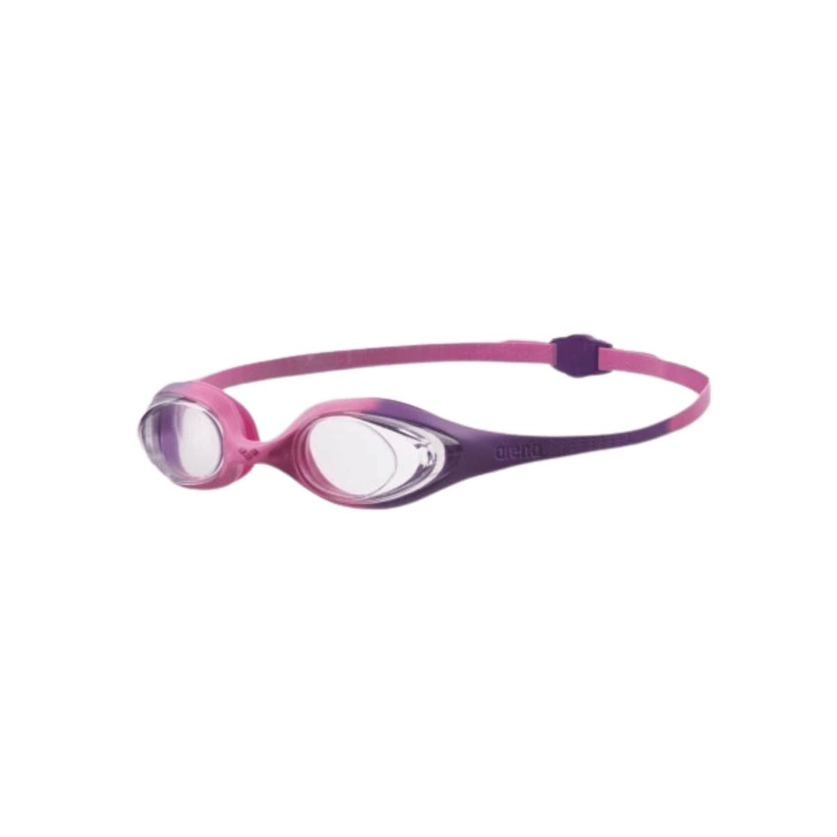 Occhialini da Nuoto Arena Spider Bambino - Colore Violet/Clear/Pink