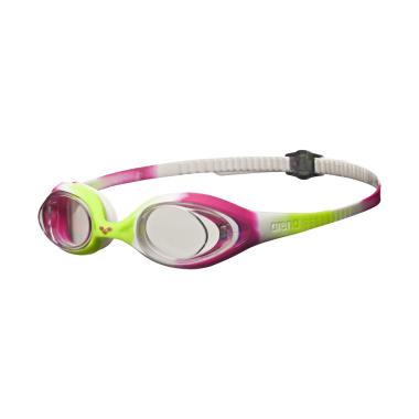 Occhialini Nuoto Bambino Arena Spider - Colore Lime/Fuchsia/White/Clear
