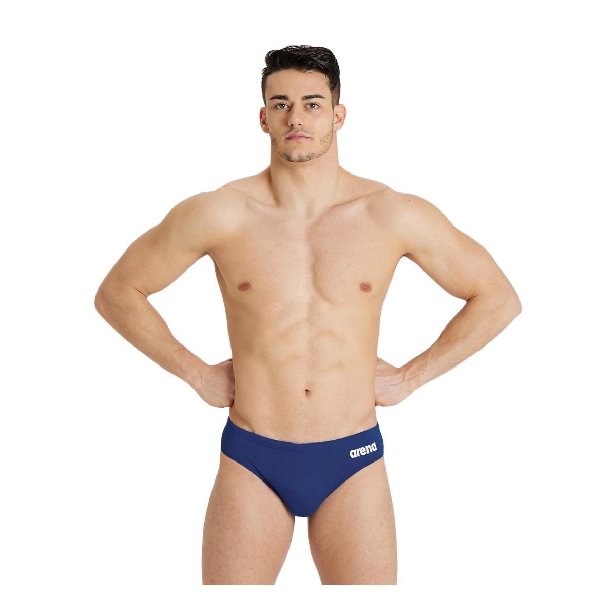 SLIP UOMO TEAM TINTA UNITA- Navy Blue