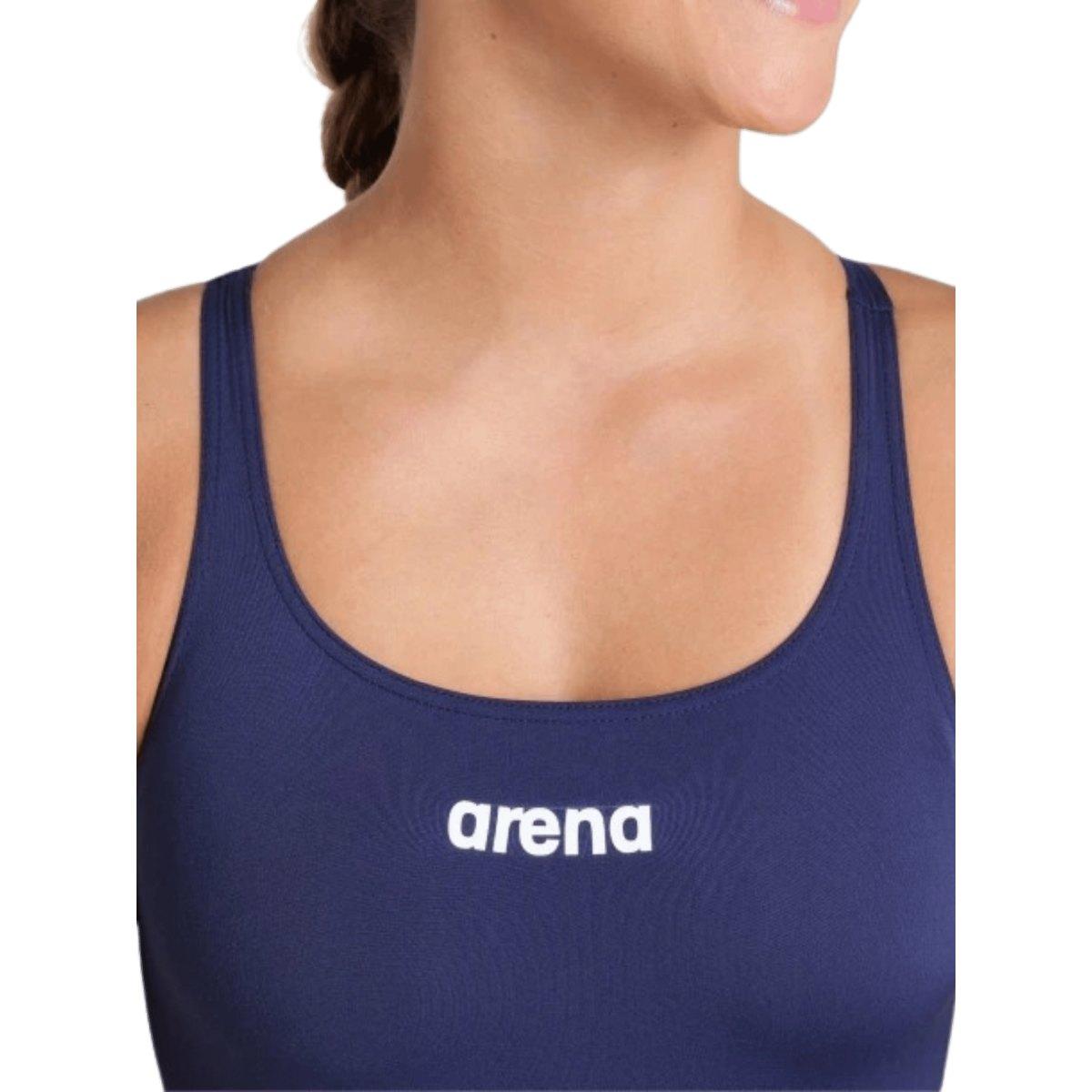 Arena Team Swimsuit Swim Pro Solid Costume Nuoto Donna