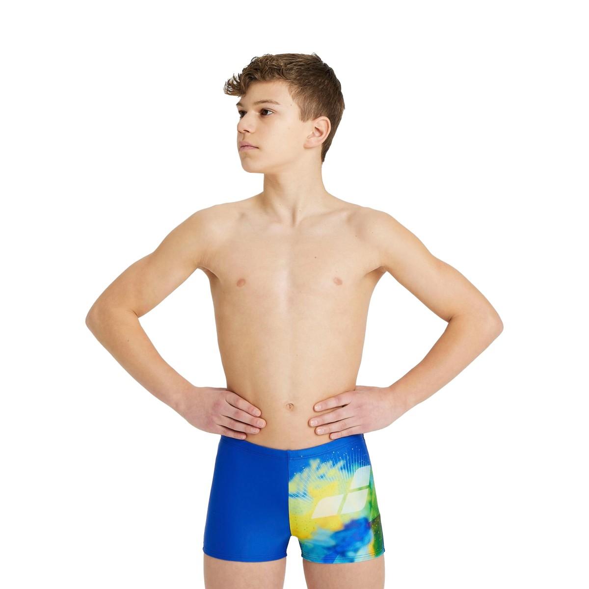 Costume Bambino Bright Hues Print - Royal/Multi