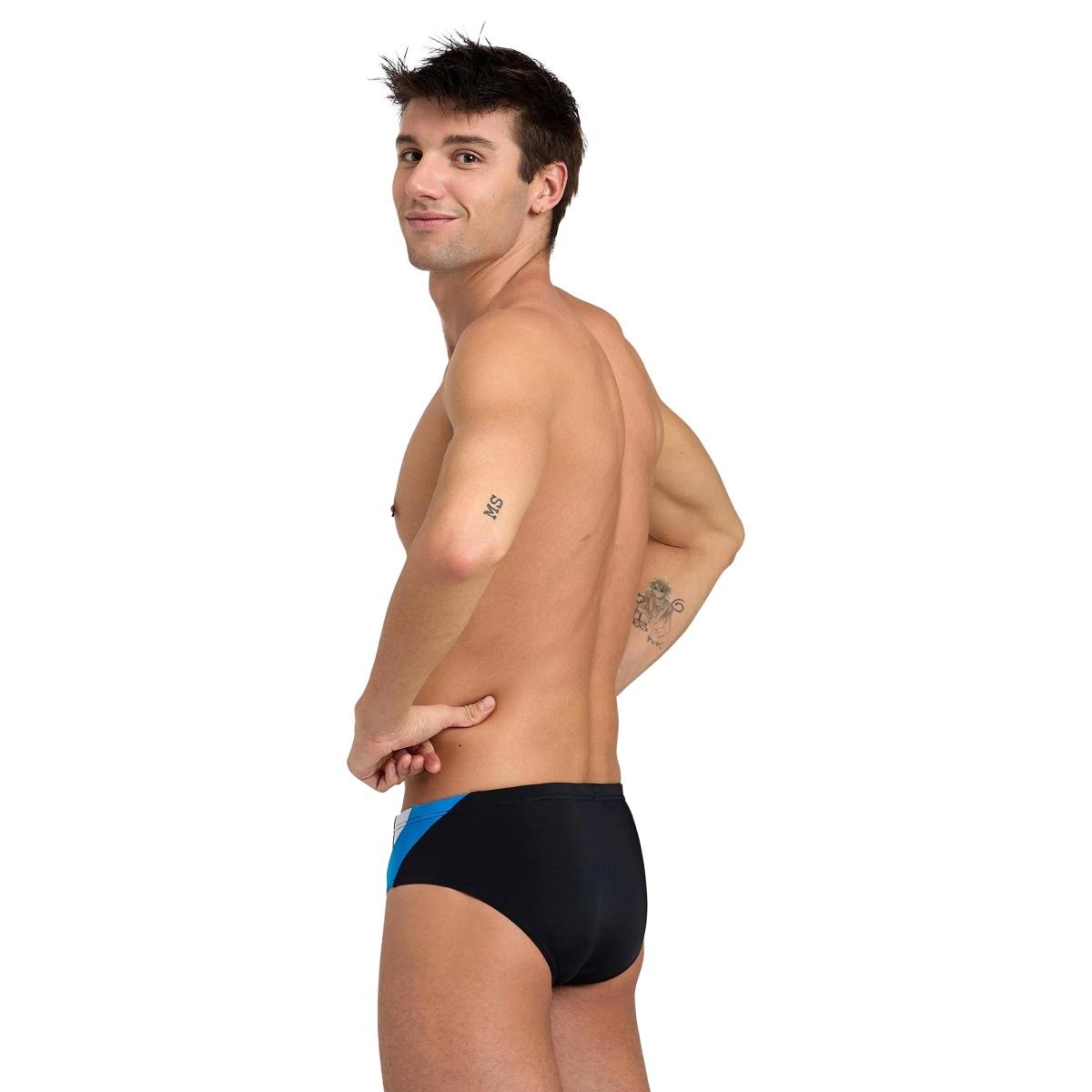 Slip da nuoto uomo a pannelli