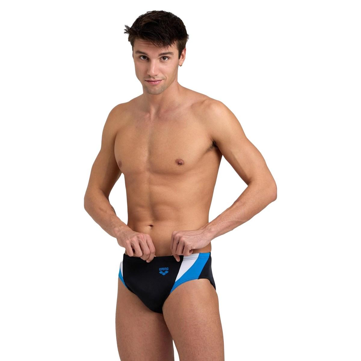 Slip da nuoto uomo a pannelli