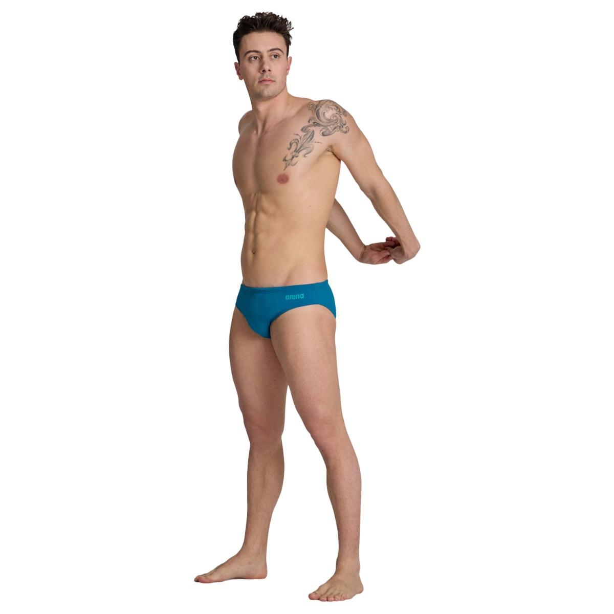 Costume uomo nuoto m team swim tech solid