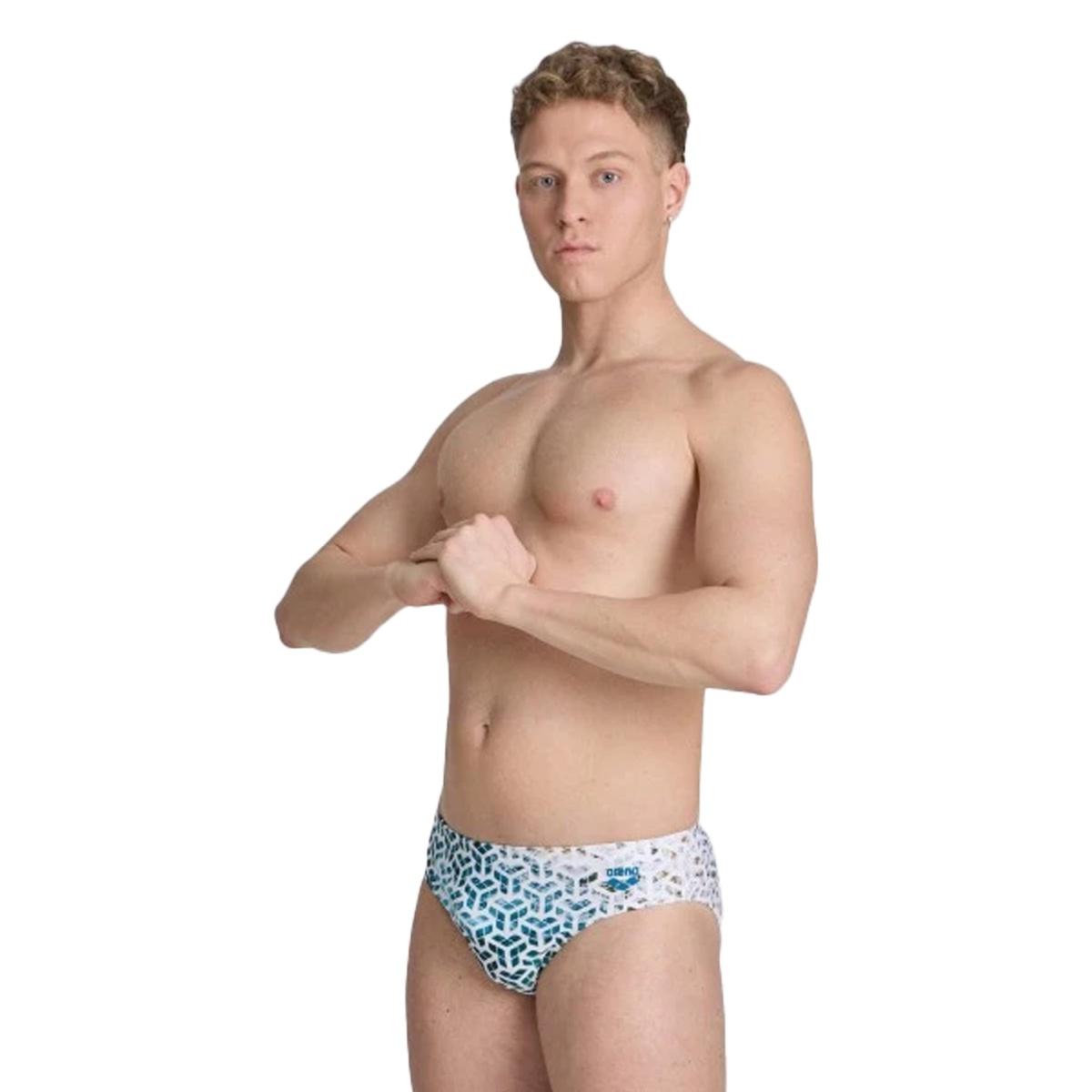 Slip da nuoto uomo stampa arena planet water