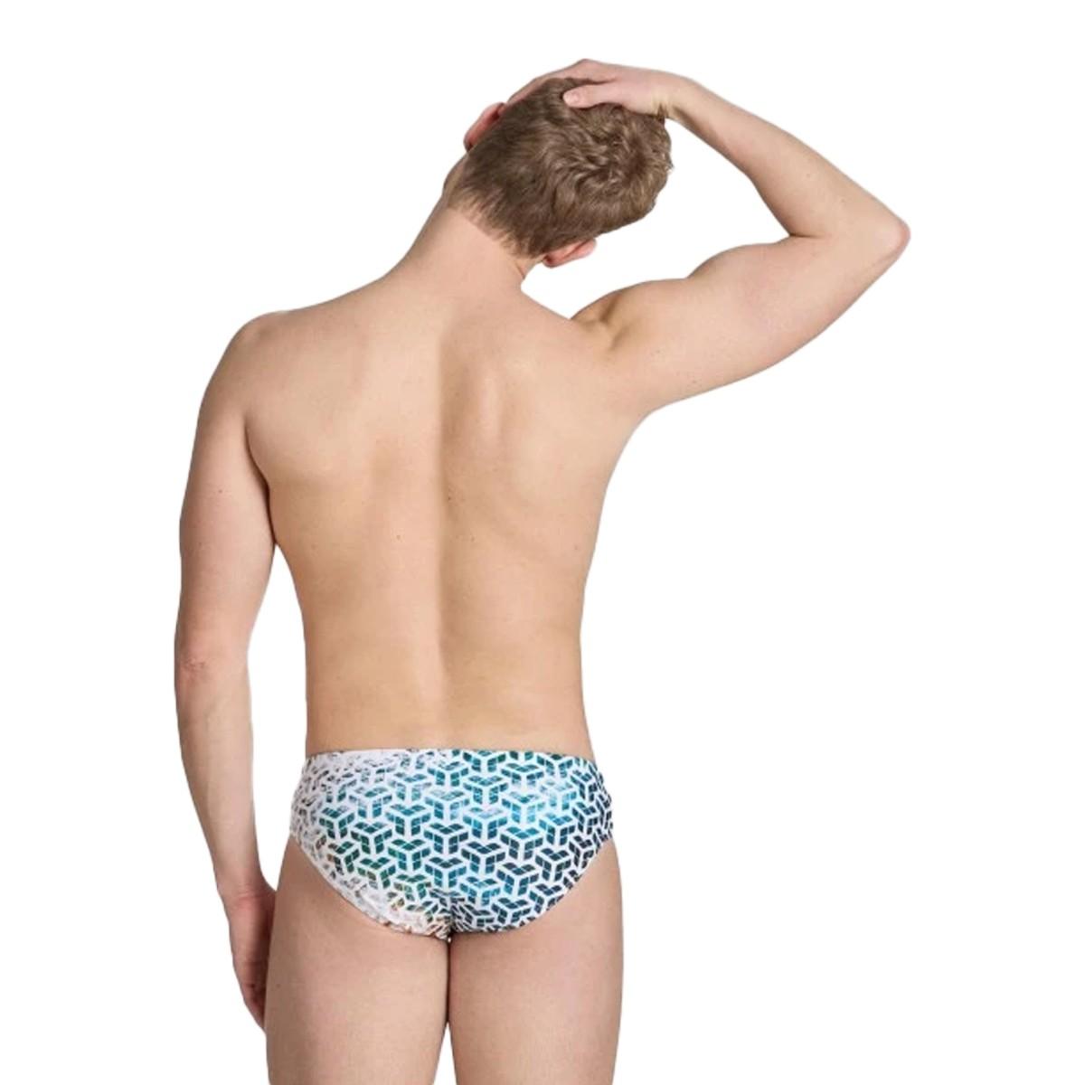 Slip da nuoto uomo stampa arena planet water