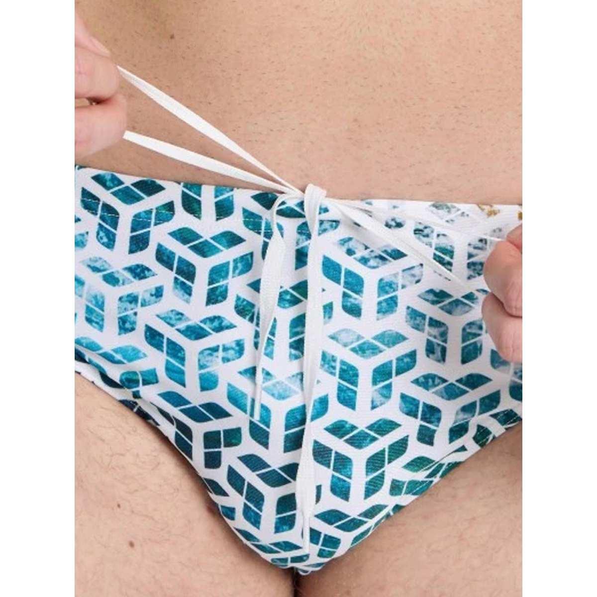 Slip da nuoto uomo stampa arena planet water