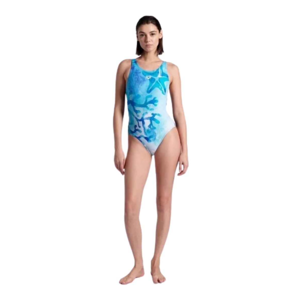 Arena Seafloor Swimsuit Y Back Costume Nuoto Donna