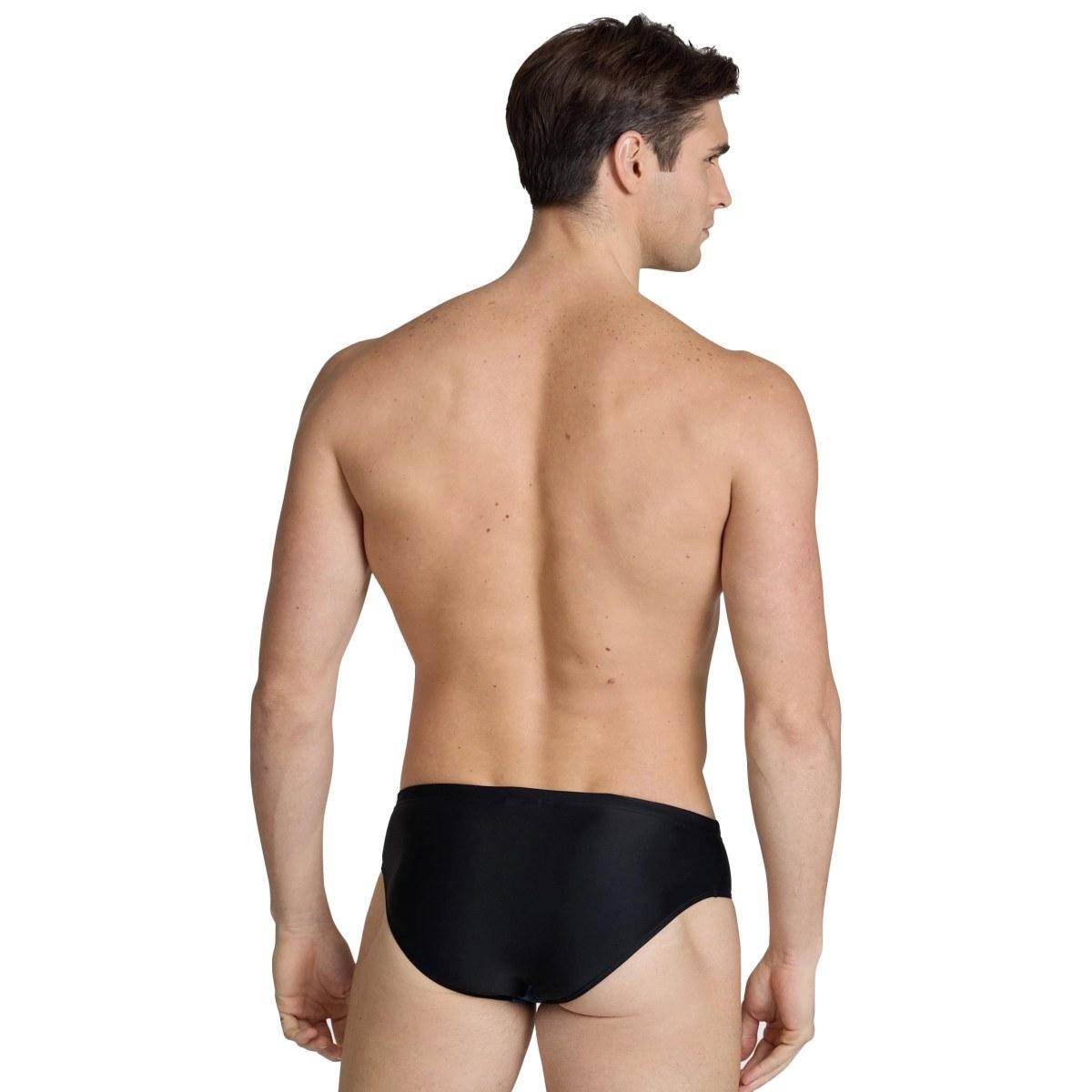 Slip da nuoto uomo stampa waves profile