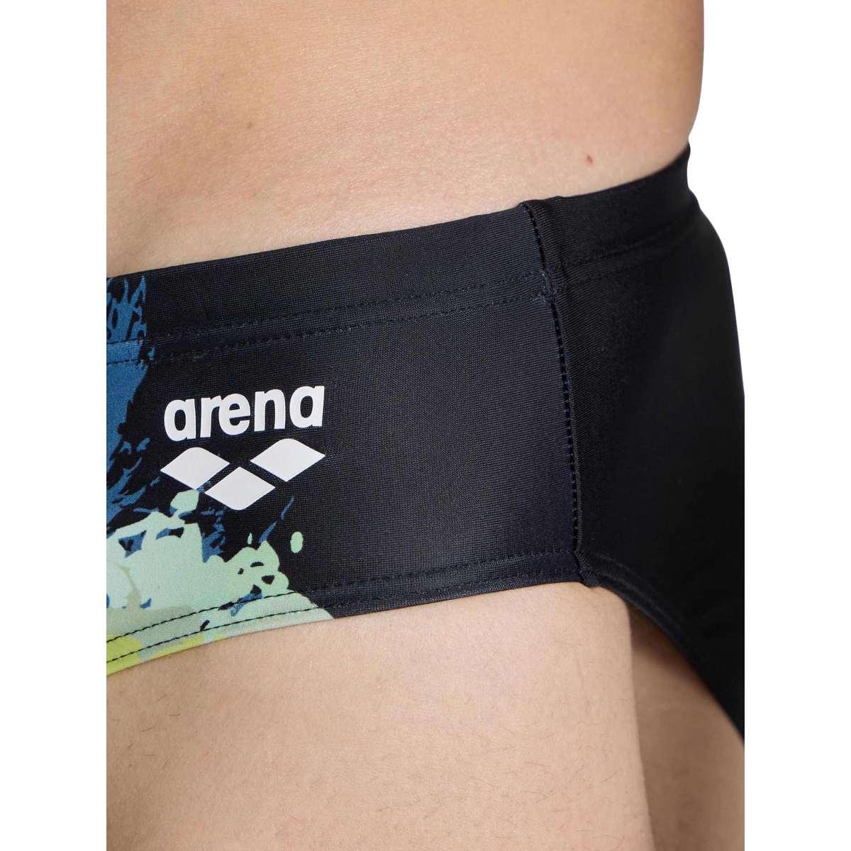 Slip da nuoto uomo stampa waves breaking