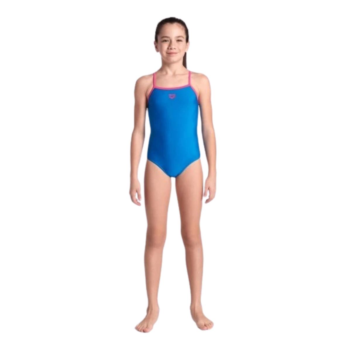 Arena Swimsuit Light Drop Solid Costume Nuoto Bambina