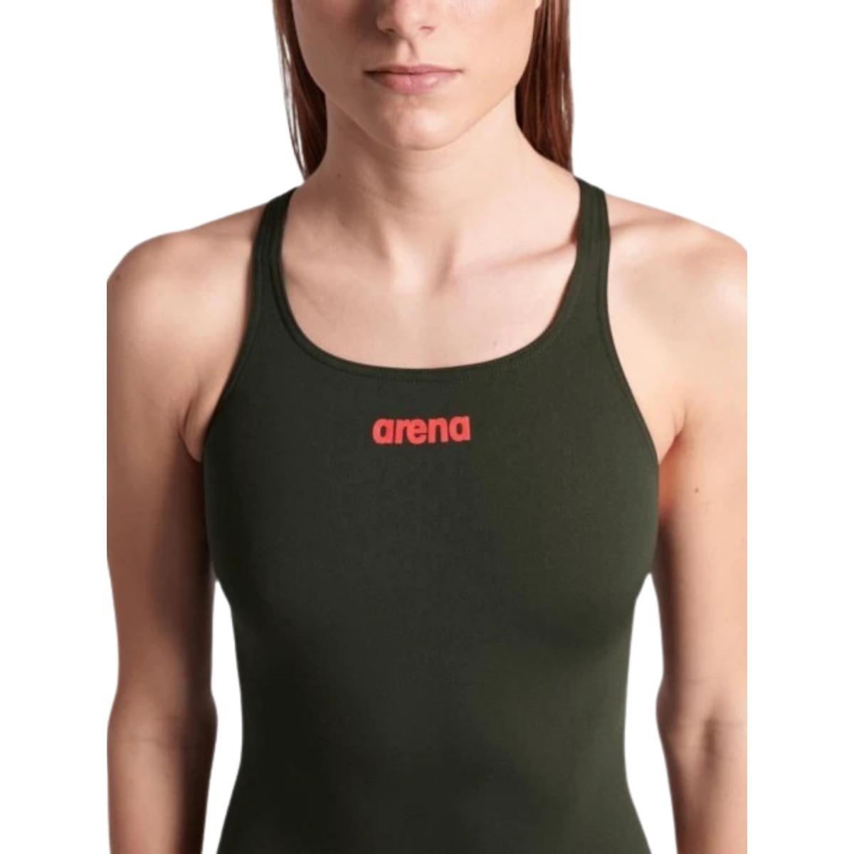 Arena Team Swimsuit Swim Pro Solid Costume Nuoto Donna