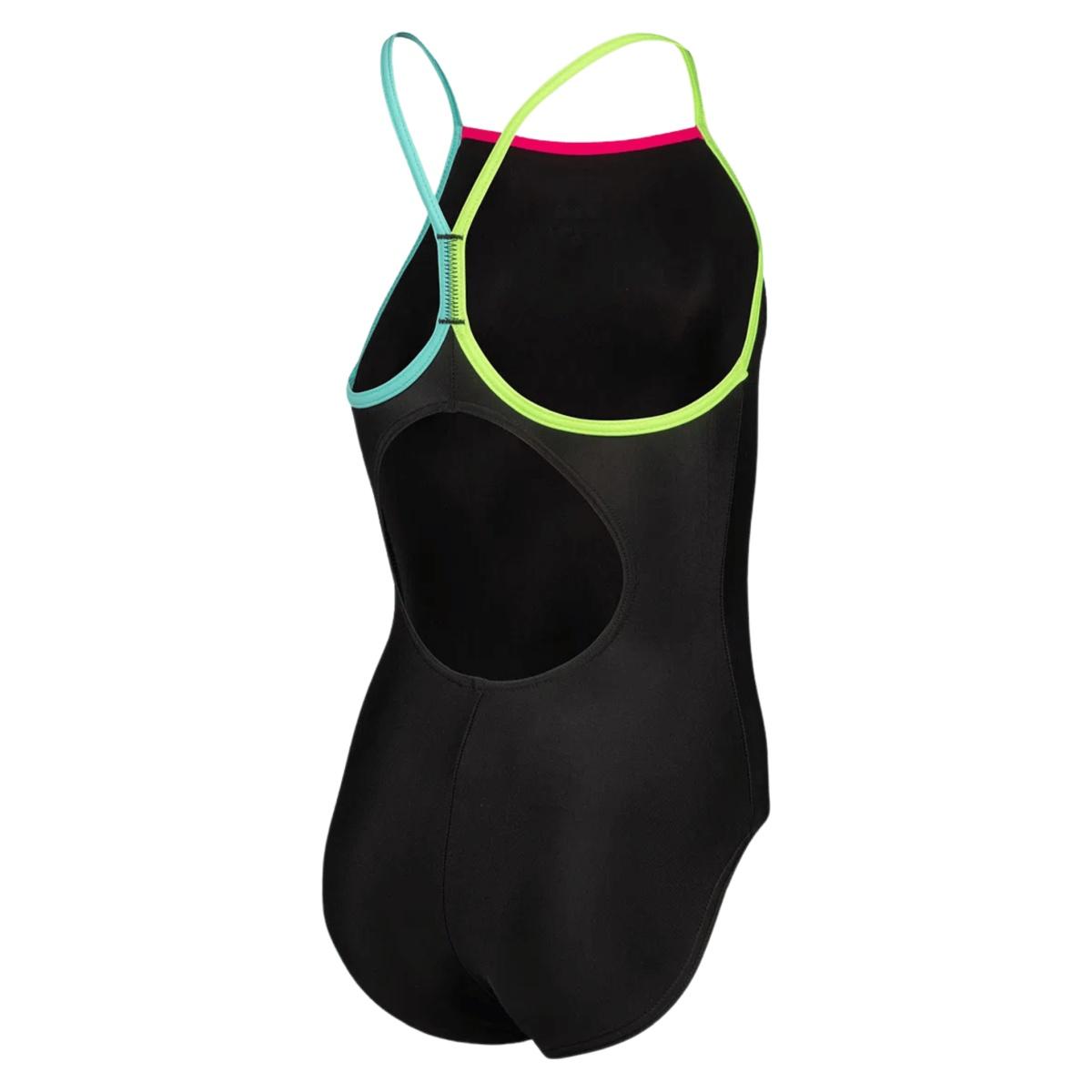 Arena Solid SwimSuit Costume Bambina