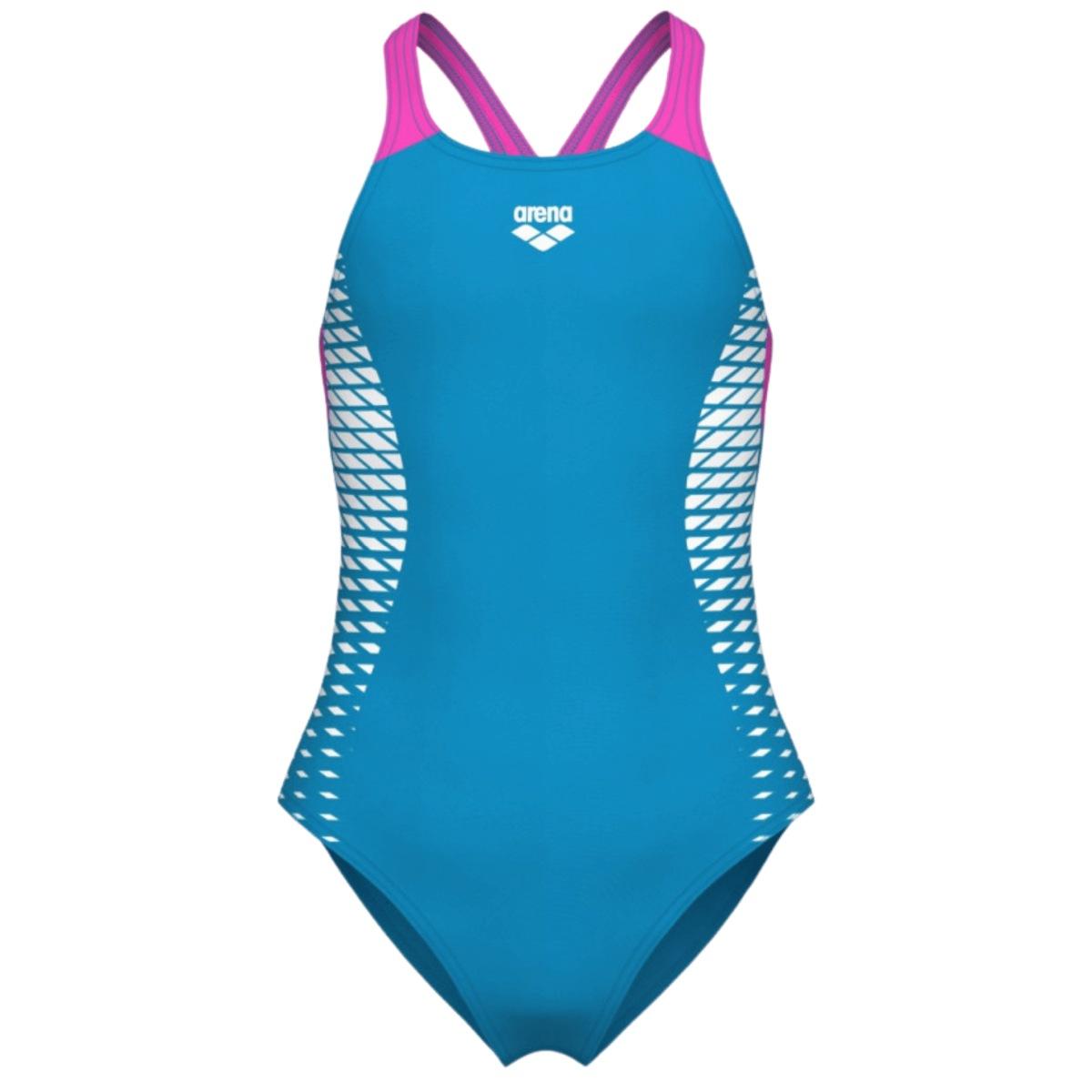 Arena Costume Bambina Openings Swimsuit V Back