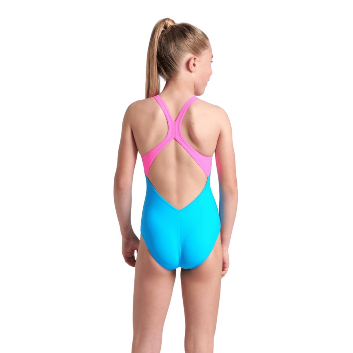 Arena Costume Bambina Openings Swimsuit V Back
