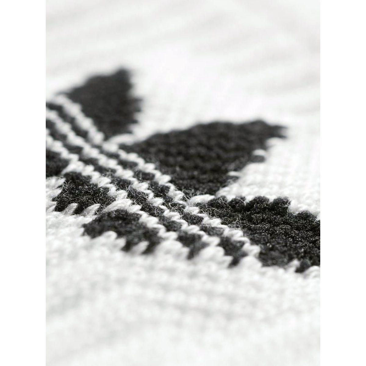 Set Calzini 3 Paia Solid Crew Socks - White/ Black