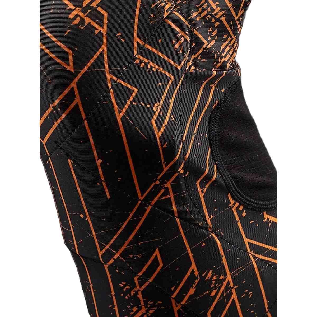 Protezione Ginocchio Adulto Supreme -Black/ShochingOrange