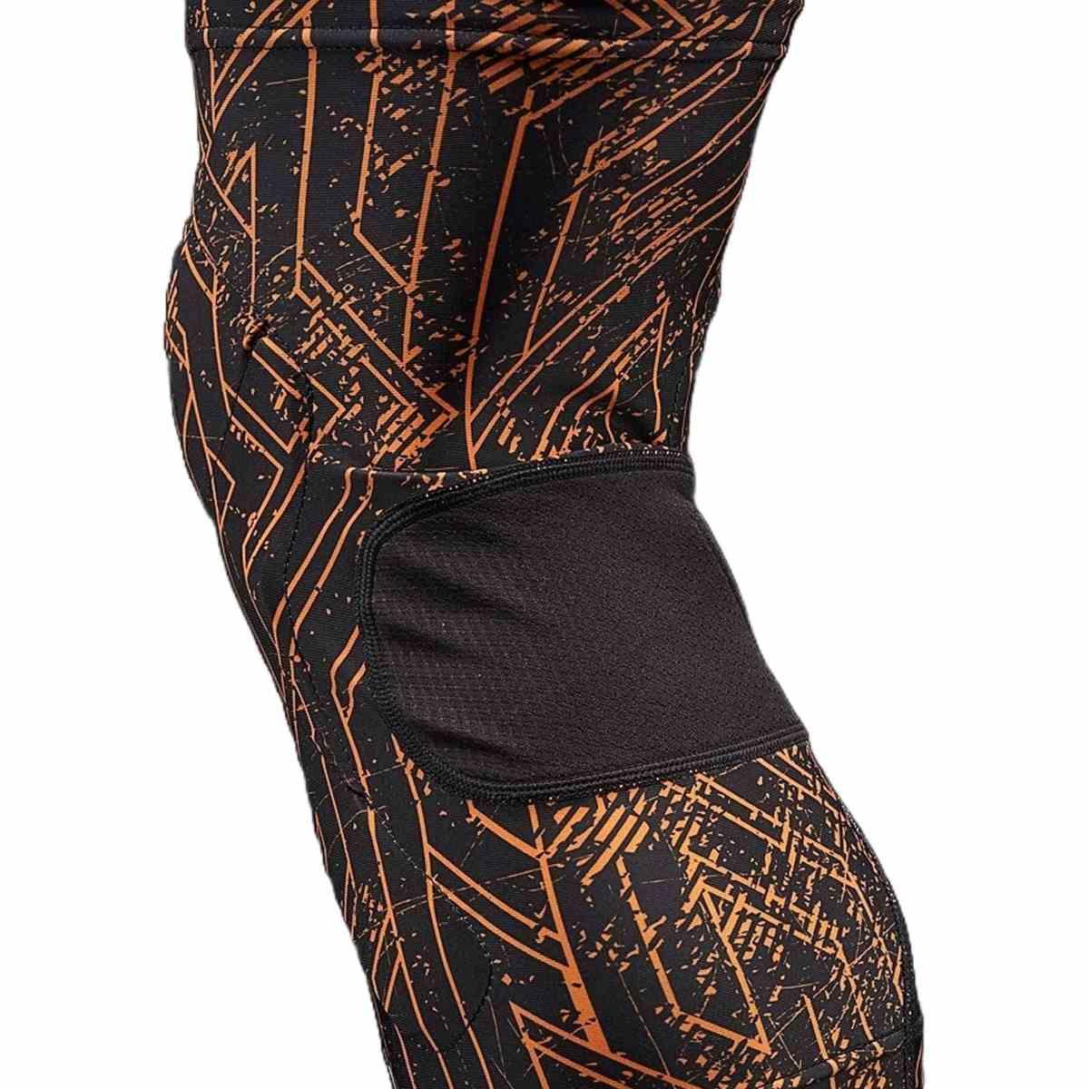 Protezione Ginocchio Adulto Supreme -Black/ShochingOrange