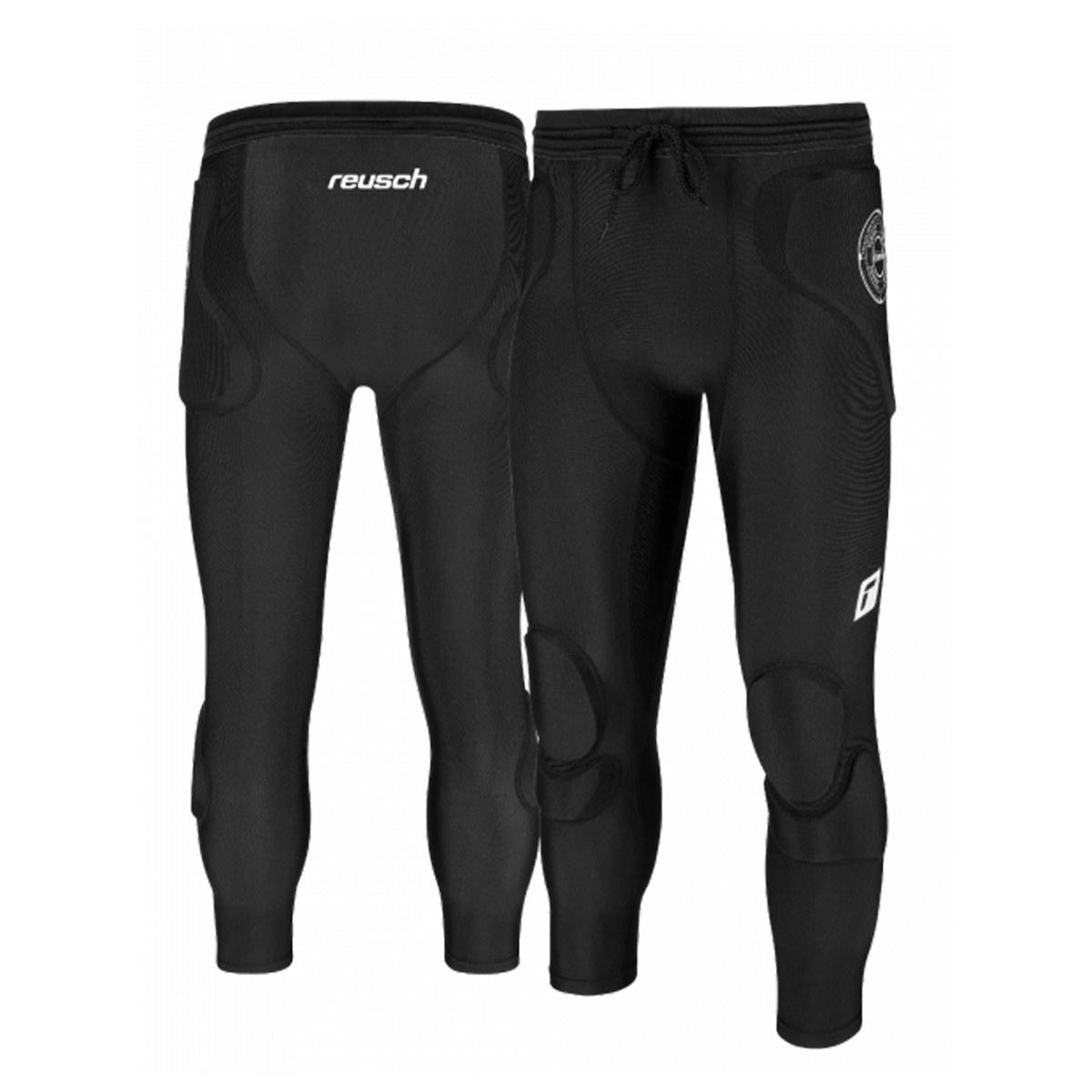 Pantaloni Portiere Uomo Compression Short 3/4 Femur - Black