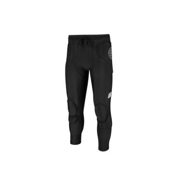 Pantaloni Portiere Uomo Compression Short 3/4 Femur - Black