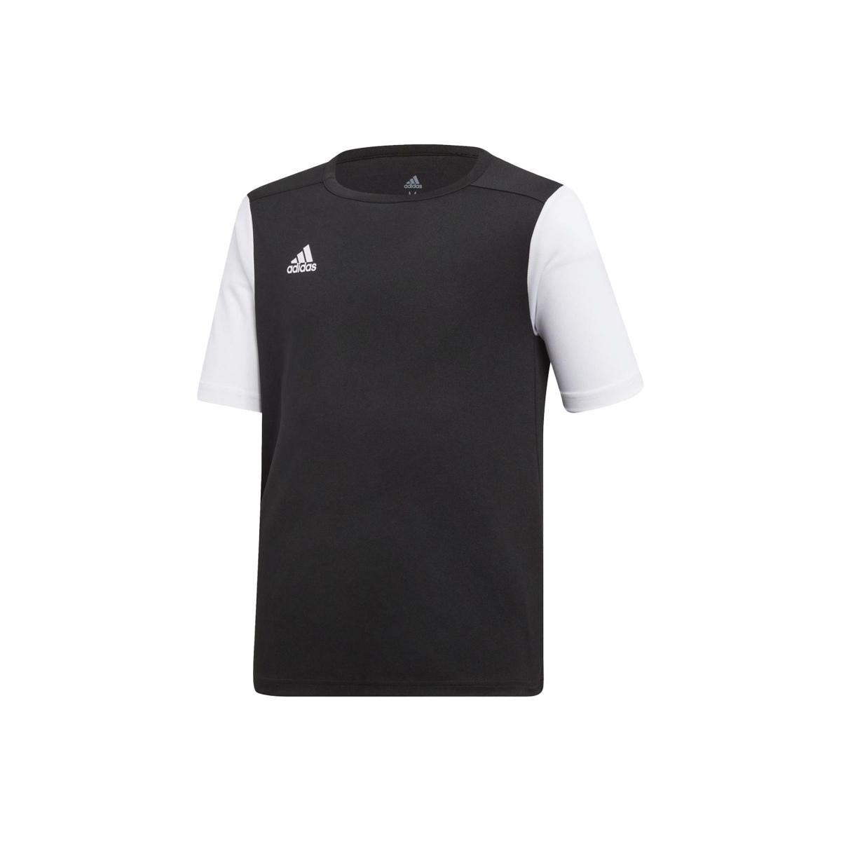 T-Shirt Calcio Bambino  Estro 19 Jersey -Black/White
