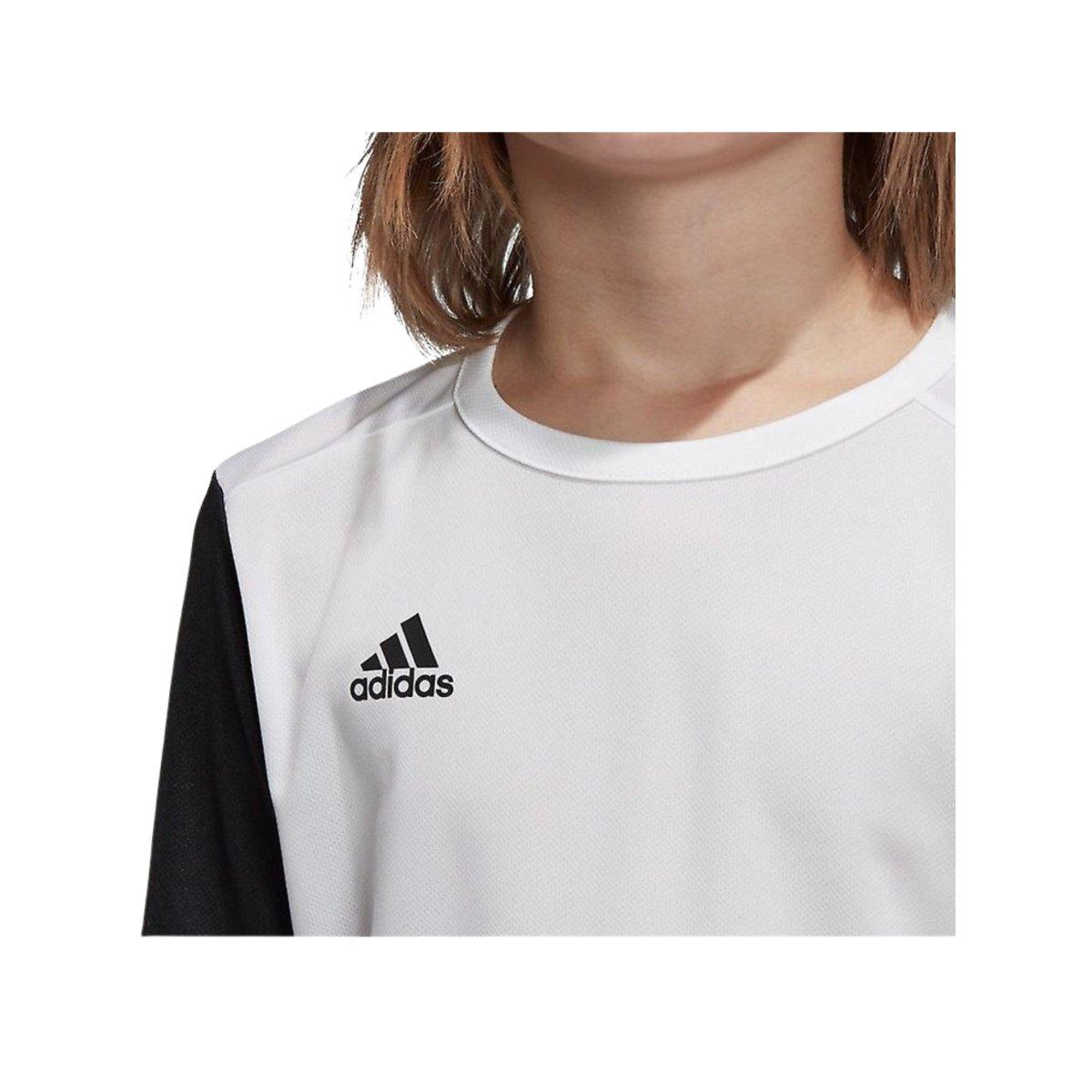 Maglia Calcio Bambino Adidas Estr 19 JRS - Colore Black/White