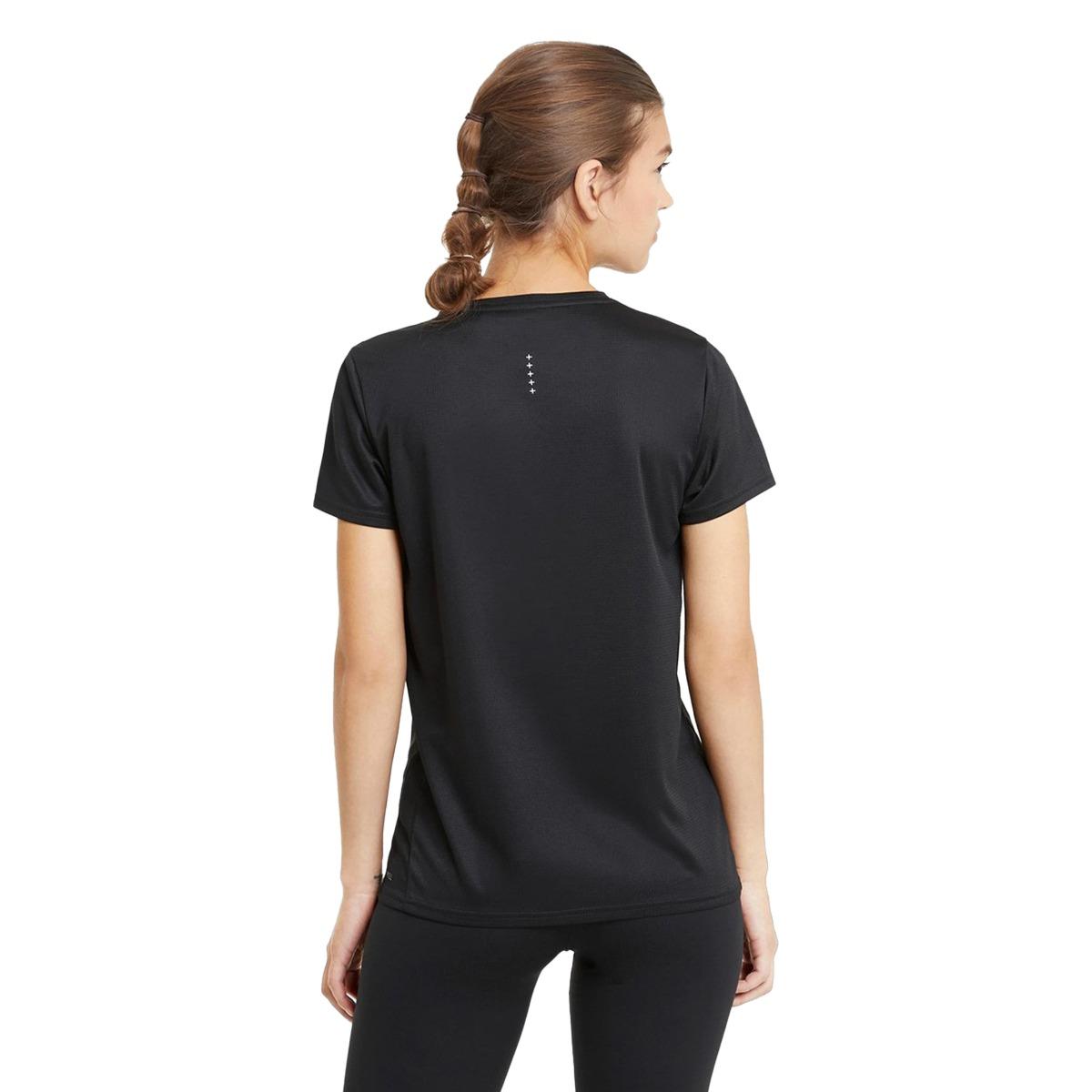 T-Shirt Running Donna  Favorite SS Tee - Black