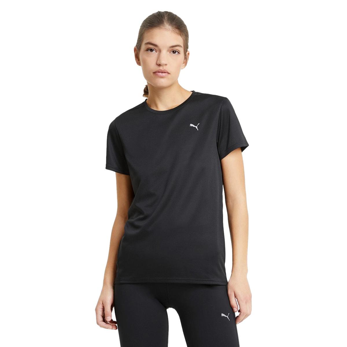 T-Shirt Running Donna  Favorite SS Tee - Black