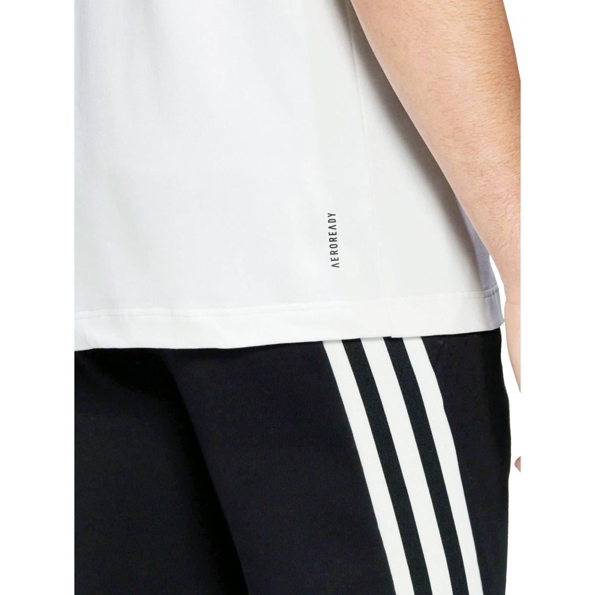 T-Shirt Girocollo Training Uomo Sportwear Sleeveless - White